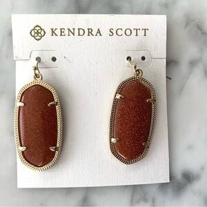 Kendra Scott Gold and Copper Earrings
